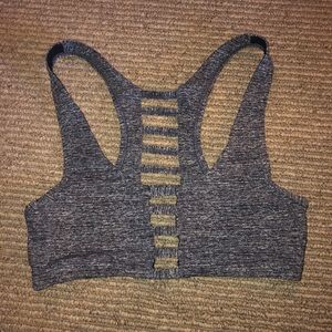 Grey PINK Sports Bra